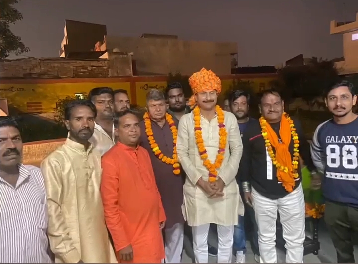 सर्वजातिय सामूहिक विवाह सम्मेलन कार्यालय का भाजपा जिलाध्यक्ष राकेश जैन ने किया उद्घाटन