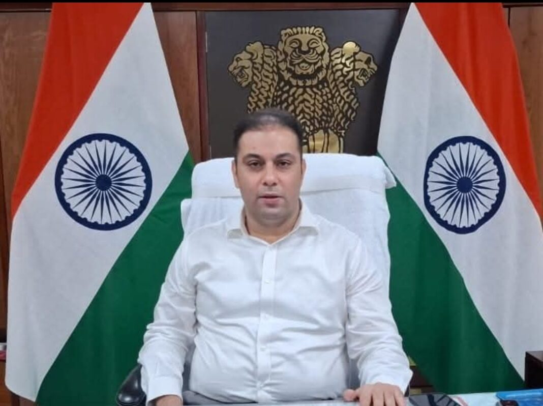 श्री पीयूष समारिया ने कोटा कलक्टर का कार्यभार ग्रहण किया