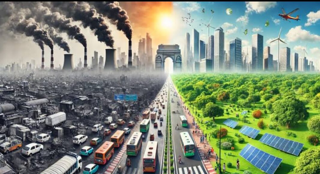बढ़ता शहरीकरण बढ़ता वायु प्रदूषण घटता मानव जीवन