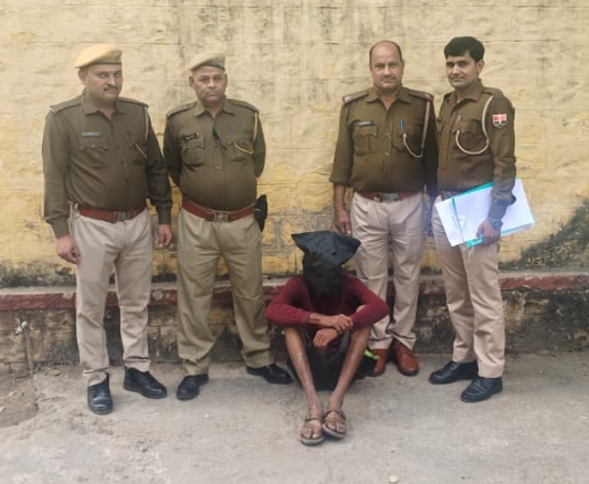 मंदिर में तोड़फोड़ और आगजनी करने वाला भगवान सिंह भील उर्फ भूरा बापर्दा गिरफ्तार