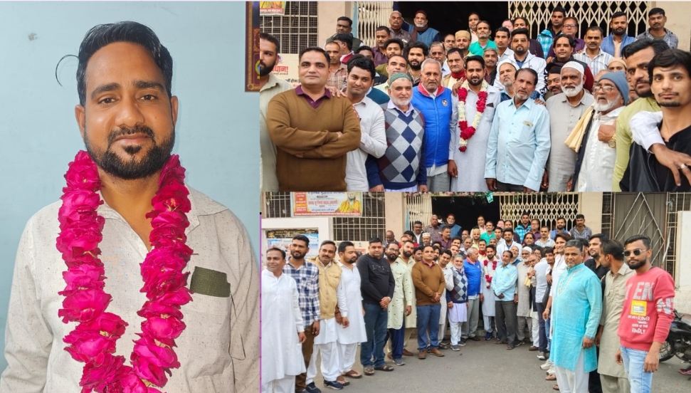 घोसी समाज कोटा को मिला नया नेतृत्व, इरफान हुसैन सर्वसम्मति से अध्यक्ष मनोनीत