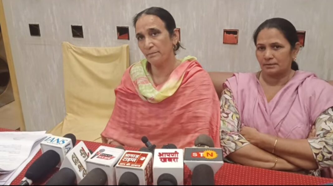 बहिनों ने लगाये भाभी पर भाई की हत्या के संगीन आरोप,भाई को न्याय दिलाने की की मांग