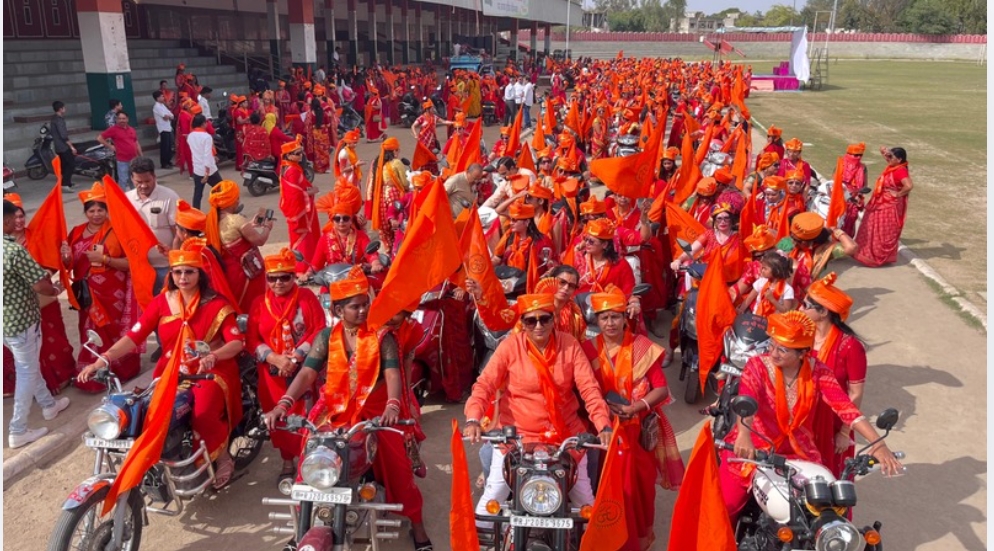 हिंदू नववर्ष के स्वागत के अवसर पर कोटा में सैकड़ों स्थानों पर महाआरती एवं दीपदान के कार्यक्रम