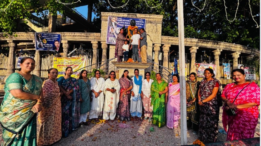 अंबेडकर जयंती पर कोटा में महिला कांग्रेस ने दी भावभीनी श्रद्धांजलि, समानता और संविधान के मूल्यों को अपनाने का लिया संकल्प