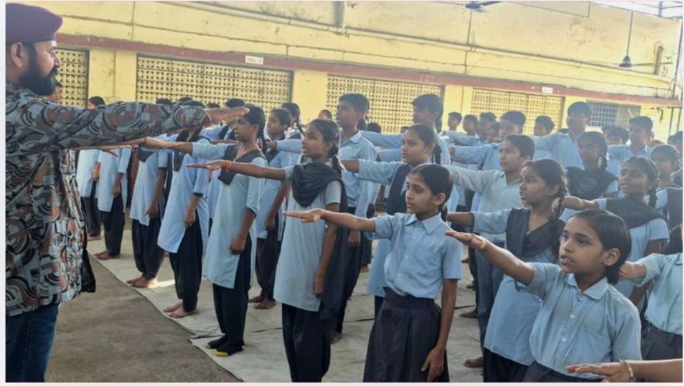 आवासन मंडल स्कूल में जल संरक्षण पर प्रभावशाली आयोजन