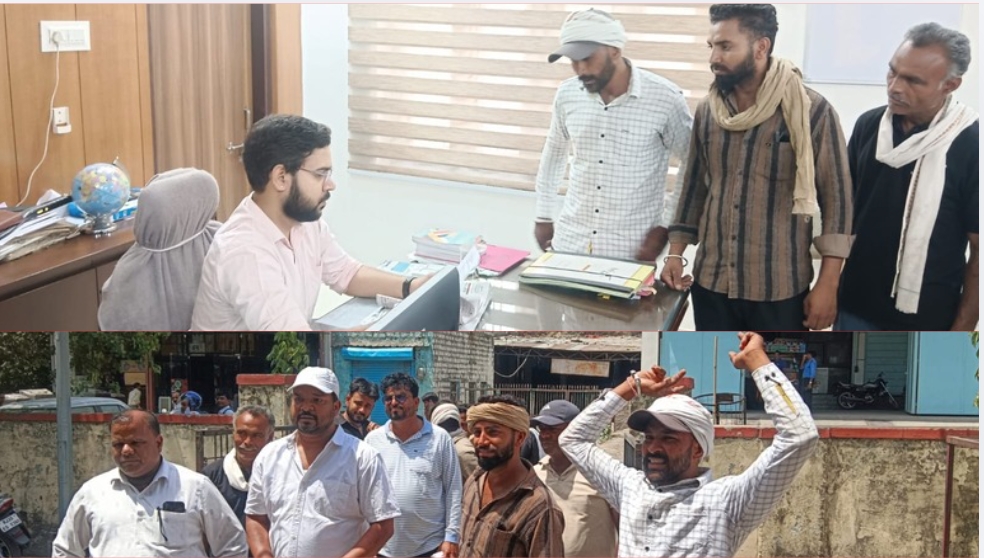 मंडी यार्ड नंबर 2 में किसानों से खुली लूट! मशखोरों द्वारा 8% अवैध ‘आढ़त’ की वसूली का पर्दाफाश, किसानों ने घेरा मंडी दफ्तर