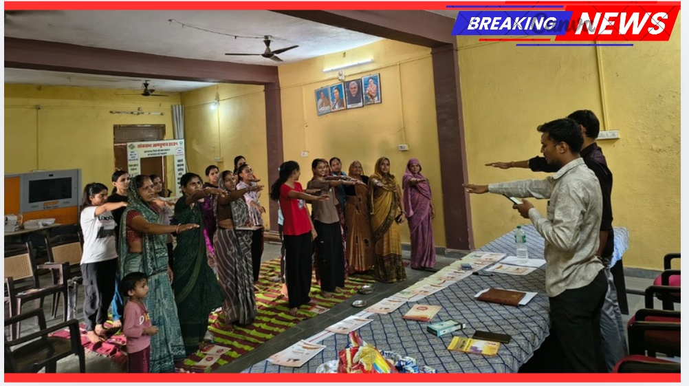झालावाड़: ग्राम हेमडा में महिला कृषक प्रशिक्षण एवं ‘वंदे गंगा’ जल संरक्षण अभियान का आयोजन