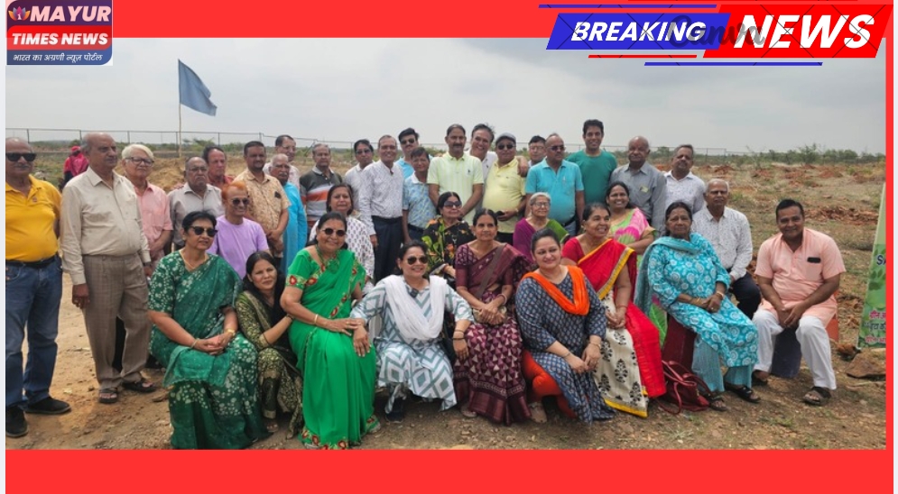 108 पौधों के रोपण से दिया पर्यावरण संरक्षण का संदेश, दिगम्बर जैन सोशल ग्रुप का हरित अभियान