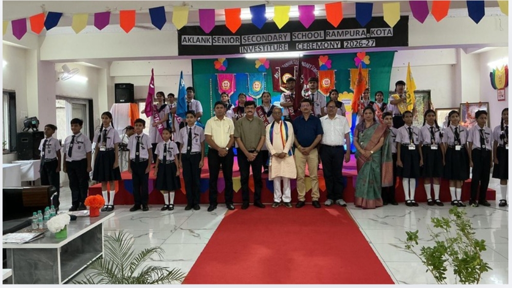 अकलंक स्कूल में नेतृत्व की नई जिम्मेदारी, विद्यार्थियों ने ली कर्तव्यनिष्ठा की शपथ