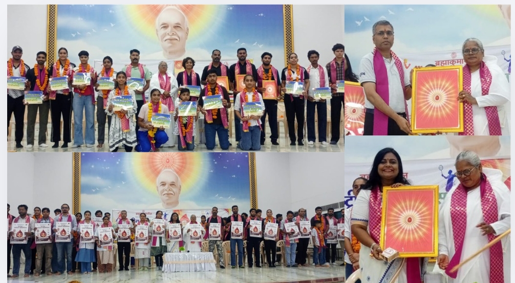 रक्तदान कर मनाई दादी प्रकाशमणि की पुण्य स्मृति, राष्ट्रीय खेल दिवस पर खिलाड़ियों का सम्मान