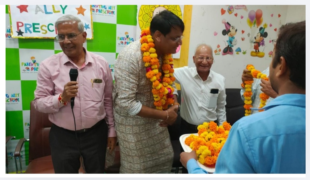 ज्ञानेश अग्रवाल बने श्री अग्रसेन समाज सेवा समिति, आर.के. पुरम के अध्यक्ष