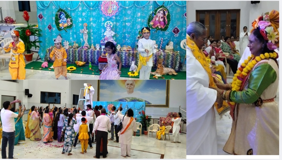 कमला उद्यान में धूमधाम से मनाई गई कृष्ण जन्माष्टमी