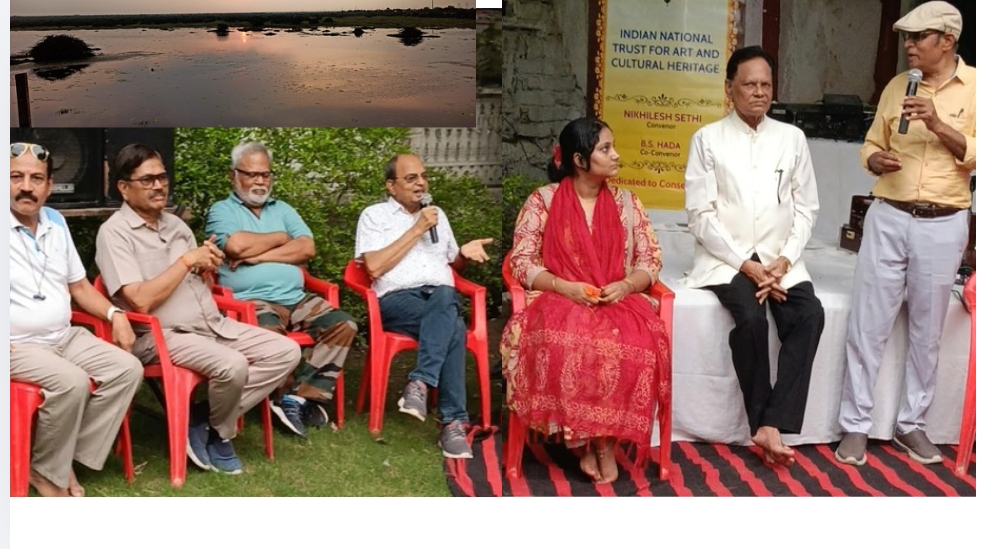 जवाहर बाई तालाब का काम यथा शीघ्र प्रारम्भ हो-इंटेक,इंटेक की गोठ में संगीत की स्वर लहरियां