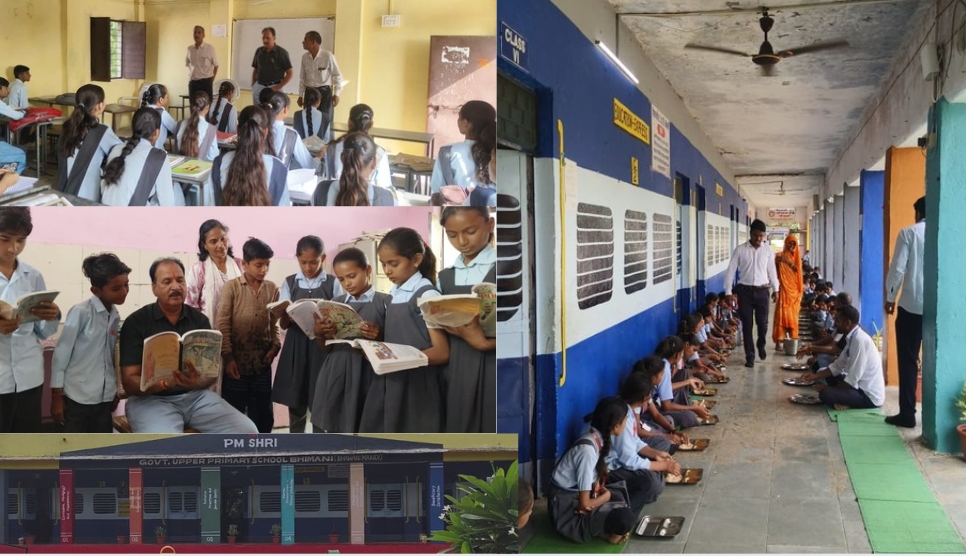भवानीमंडी ब्लॉक के विद्यालयों का निरीक्षण, एक स्कूल में व्यवस्थाओं पर जताई नाराजगी