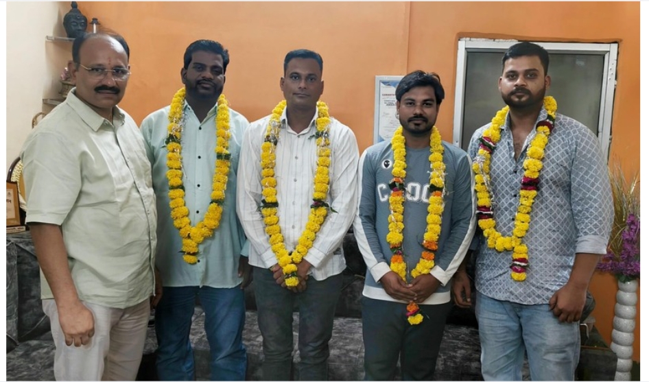 मनोज शर्मा चेयरमैन ,जीवन खटीक अध्यक्ष,इरशाद खान सचिव व अजहर अंसारी कोषाध्यक्ष नियुक