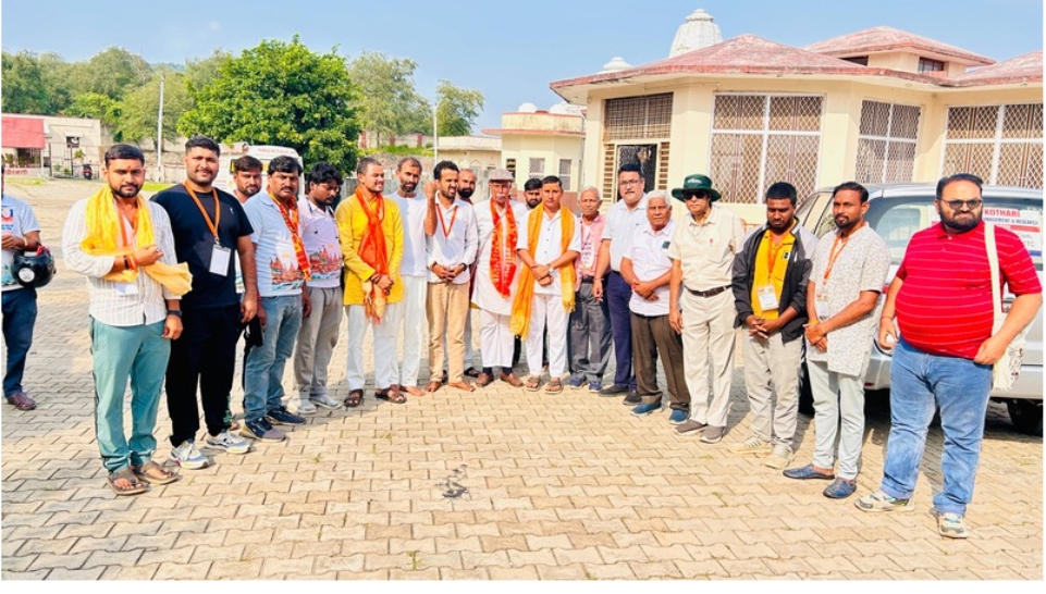 शाहाबाद पहुंची प्राकृतिक विरासत यात्रा, जंगल बचाने की मांग पीएम मोदी तक पहुंचाने का अनुरोध